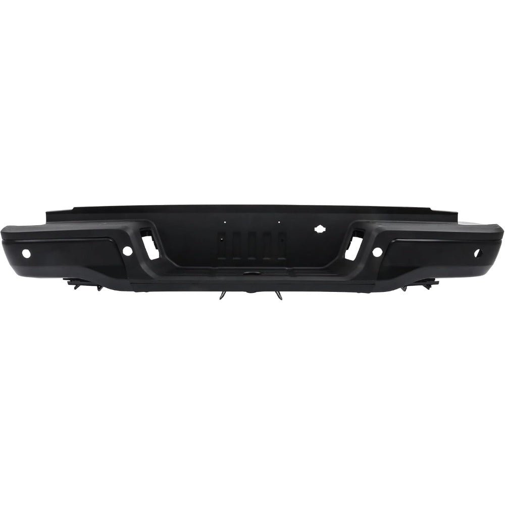 Black Steel Rear Step Bumper for Ford Ranger 2019-2023, FO1103227