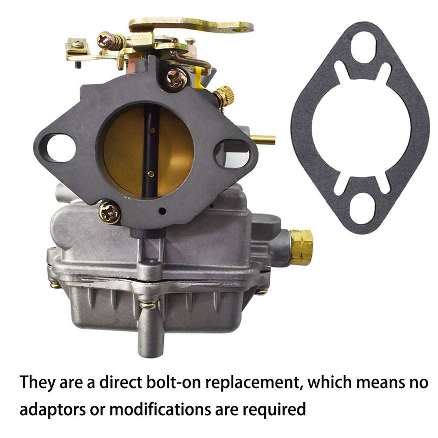 munirater 1-Barrel Carburetor Carb Replacement for Ford 1957 1960 1962 144 170 200 223 inline 6-Cyl Engine, Holley 1904 1940 1920 - Manual Choke Autoparts