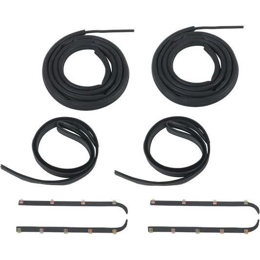 Door Weatherstrip Kit for Ford Bronco & F-Series, 8-Piece, DK211087