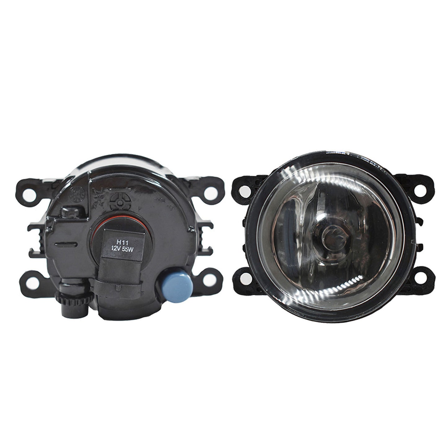 munirater Front Left+Right Fog Light Lamp For Acura Ford Honda Nissan Subaru Pair