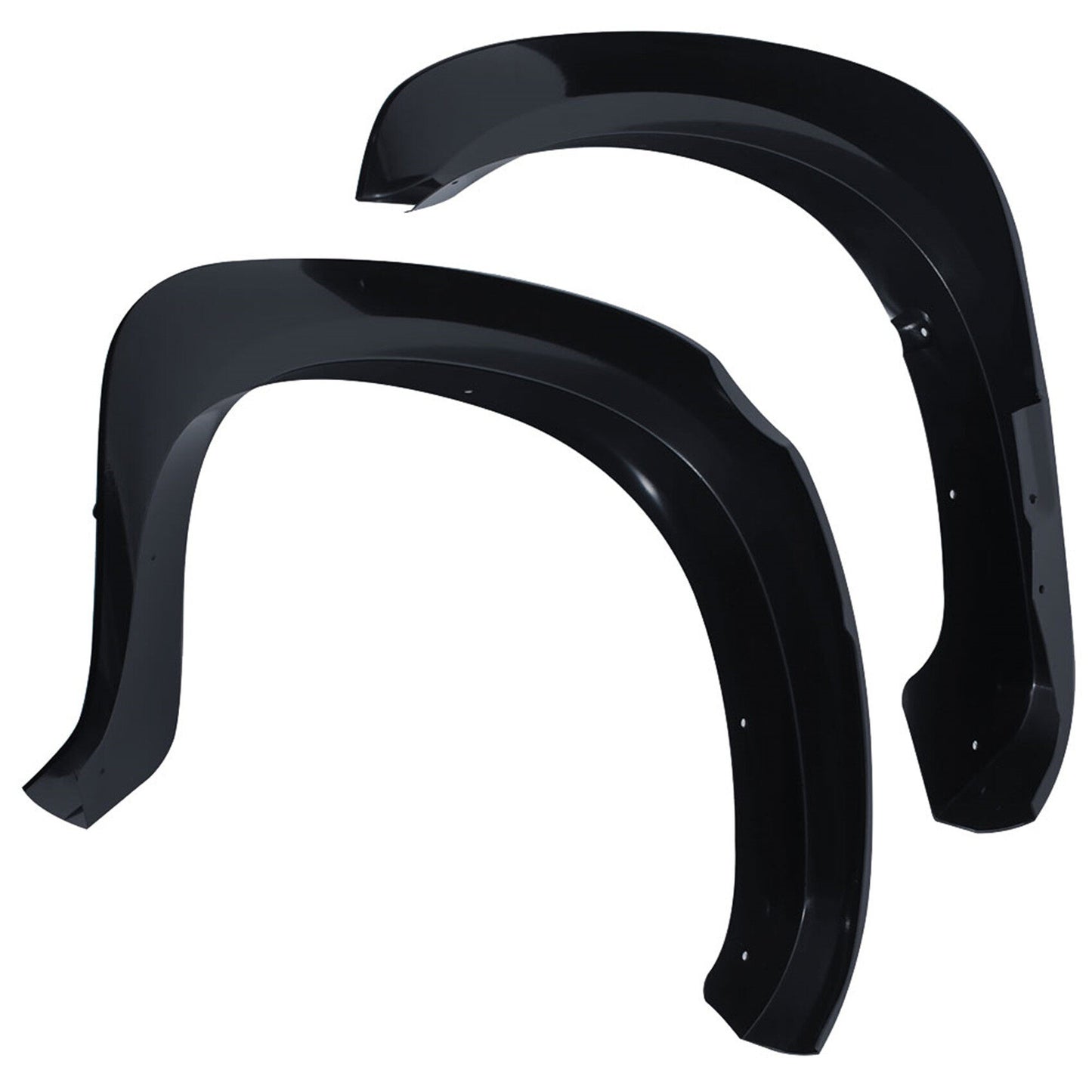 4PCS Wheel Fender Flares Factory Style Black Front and Rear Replacement for 2005-2011 Dakota