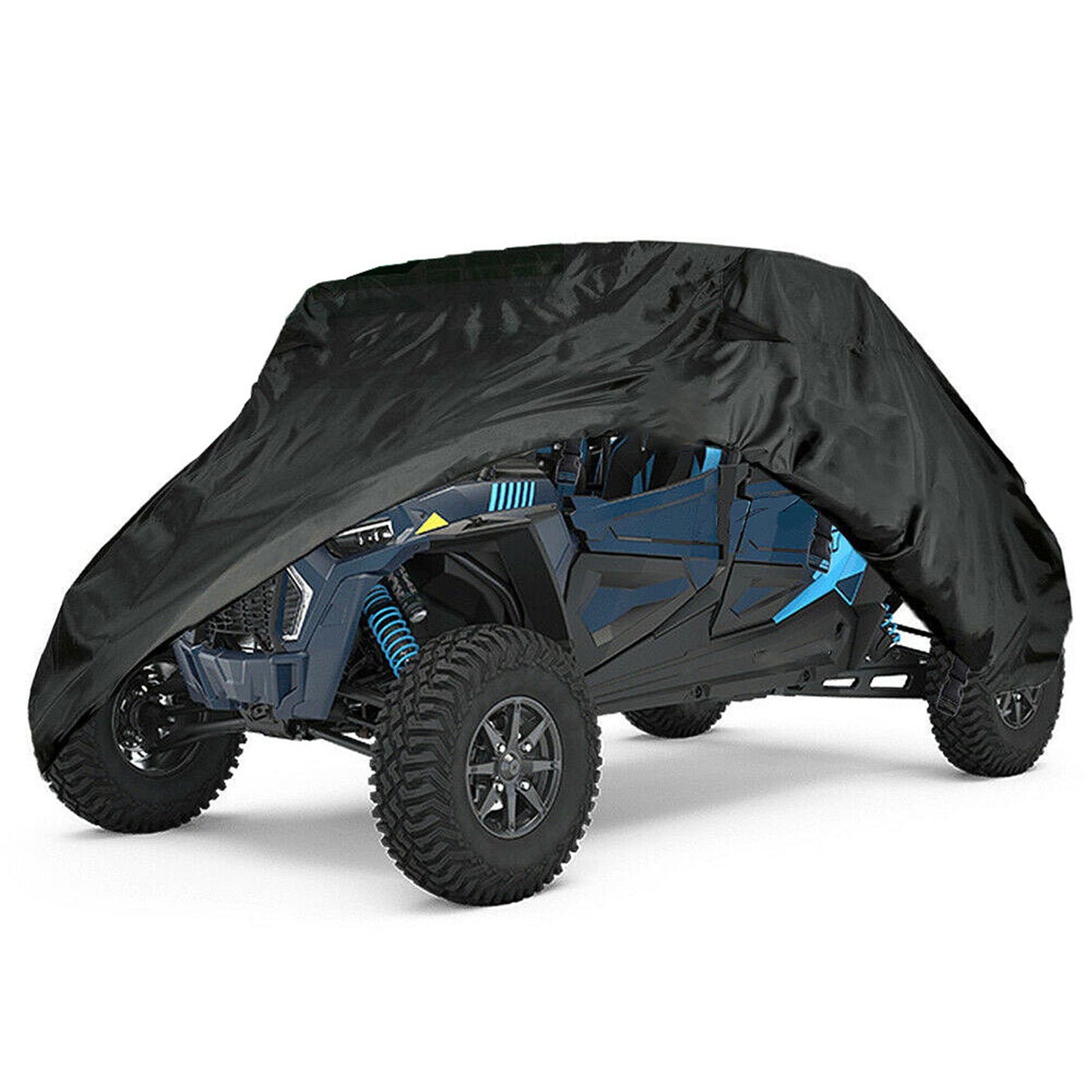 munirater UTV Cover 4 Seater Heavy Double Row Seat Utility Vehicle Cover Replacement for Polaris RZR XP 4 Turbo S