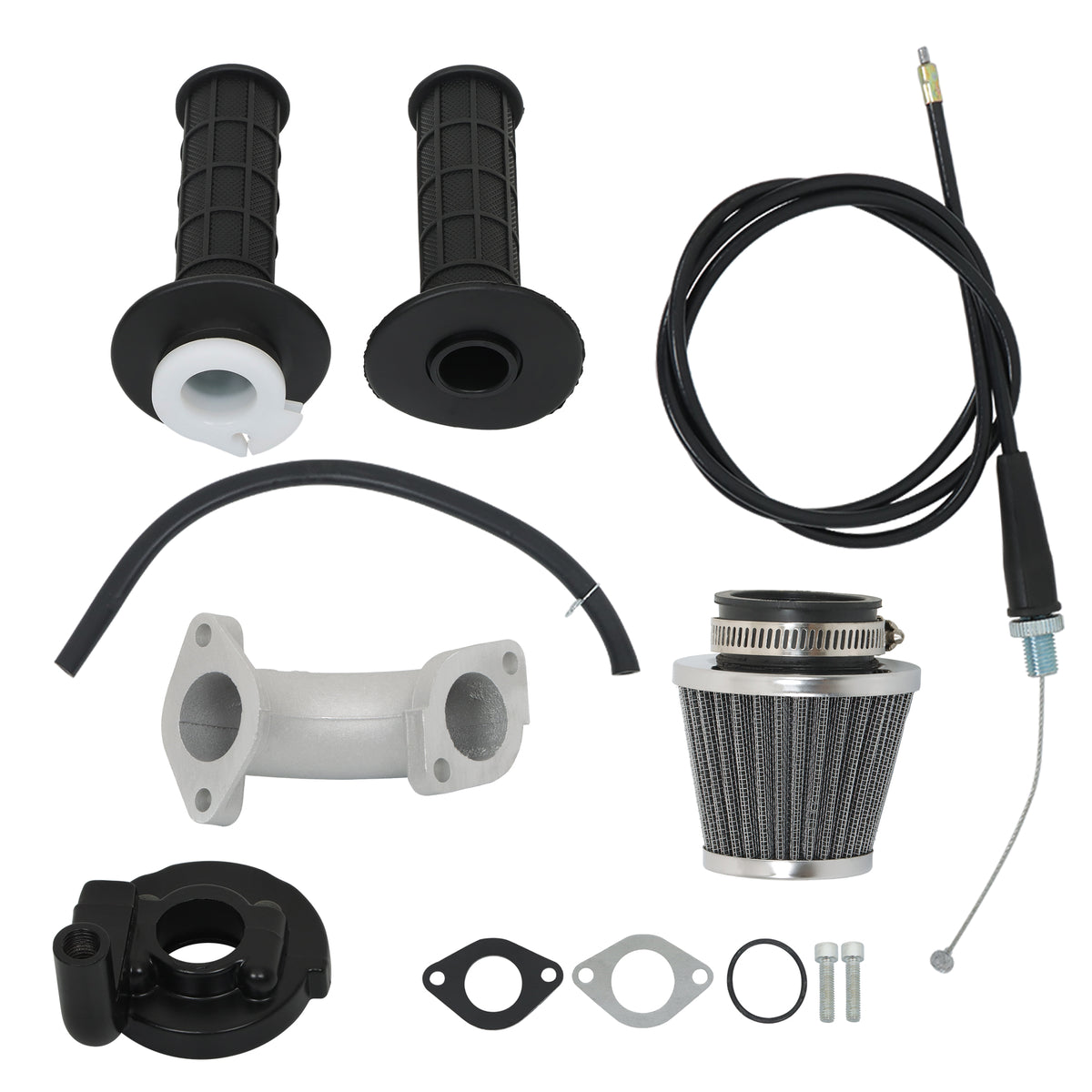 Carburetor Kit with Filter, Cable and Grips for Honda XR70R CRF70F