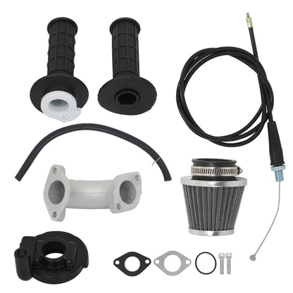 Carburetor Kit with Filter, Cable and Grips for Honda XR70R CRF70F