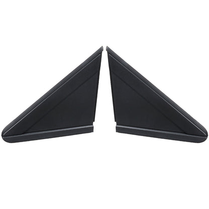 munirater Left Driver & Right Passenger Side Exterior Side View Mirror Panel Fascia Triangle Trim Replacement for 2008-2016 Town & Country 2008-2017 Grand Caravan