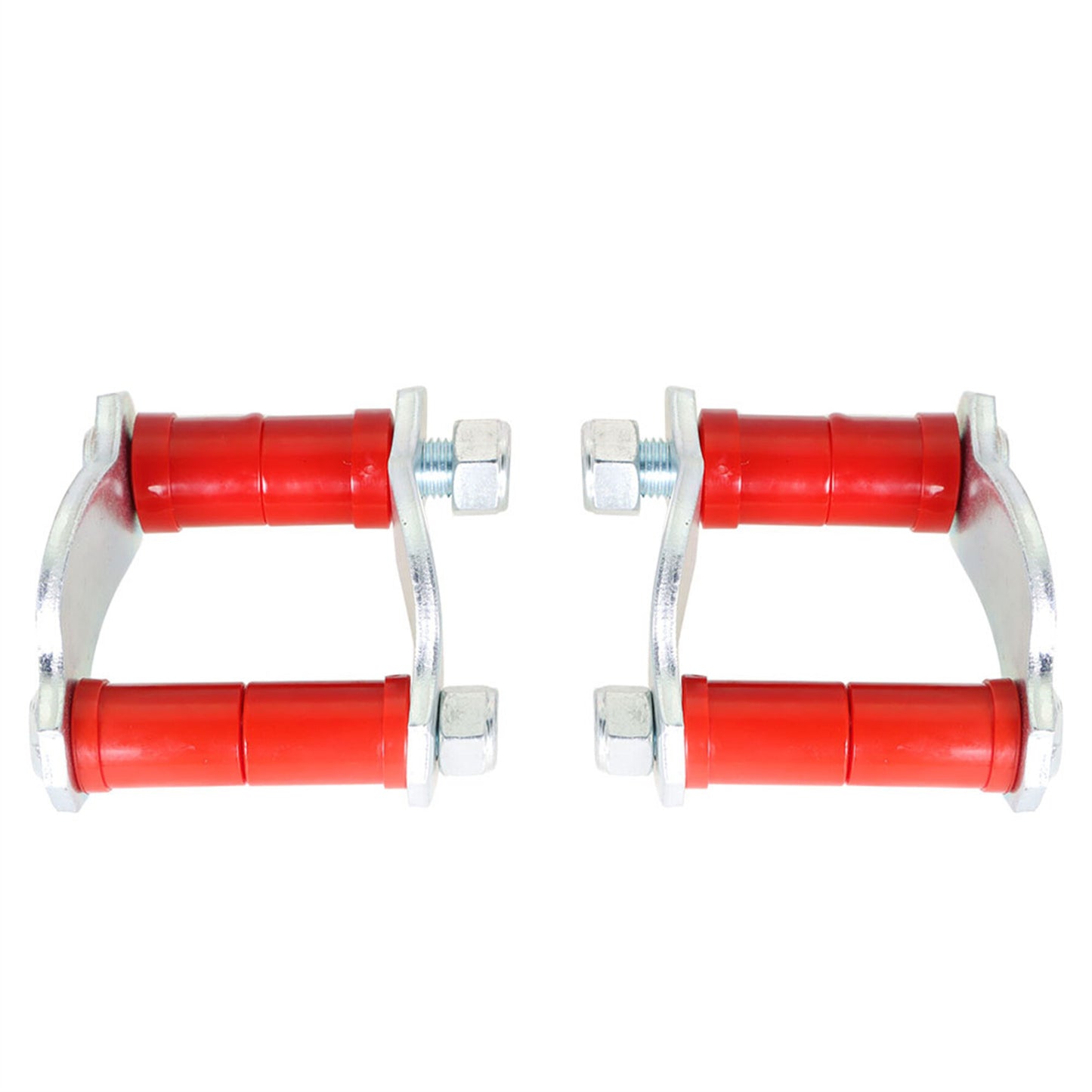 munirater 2Pcs Rear Leaf Spring Polyurethane Shackle Kit Replacement for Bel Air 150 210 1956-1957