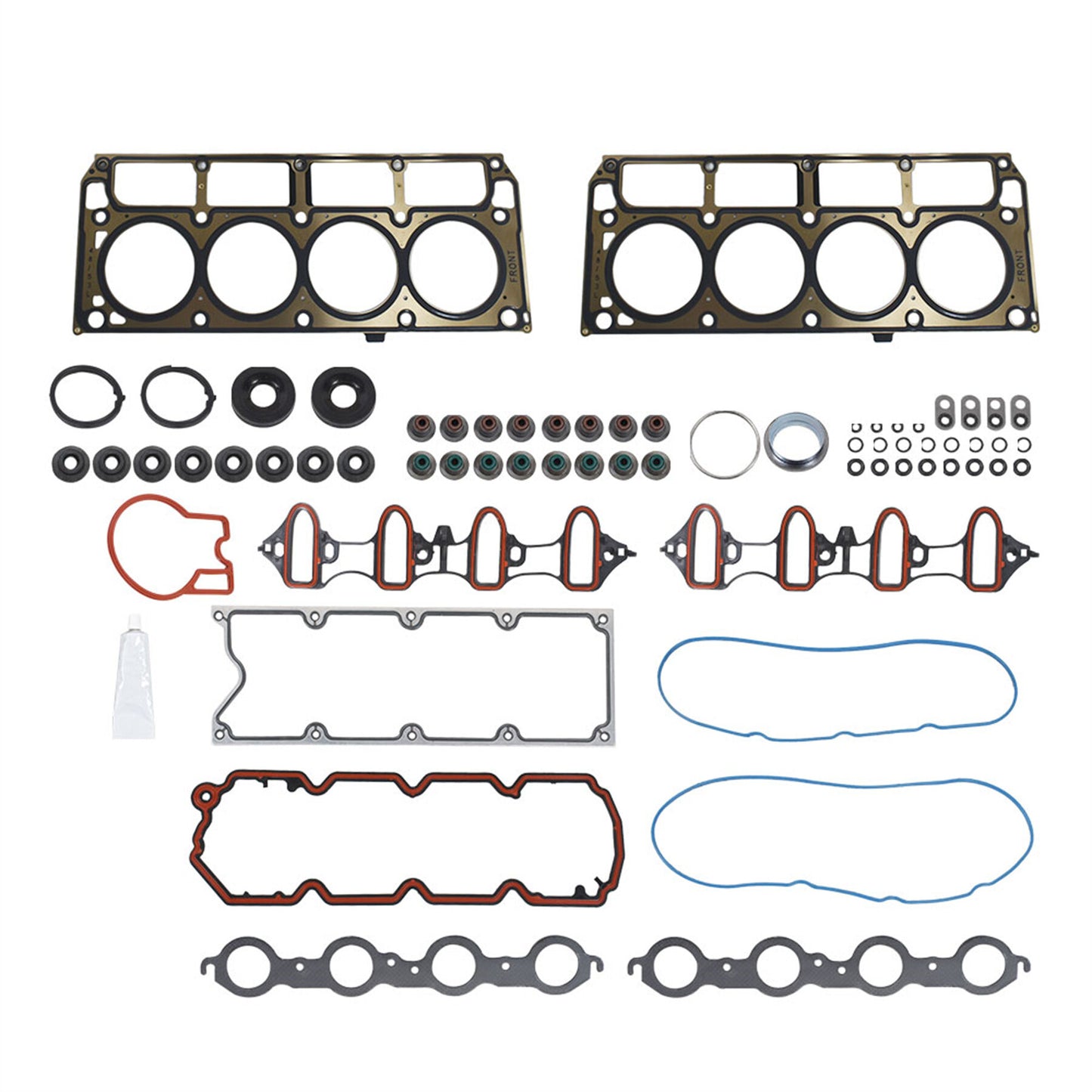 munirater Head Gasket Set Replacement for 2002-2011 Colorado Express Tahoe Envoy Savana Ascender 4.8L 5.3L HS26191PT, HS26191PT-1, HS26190PT-2