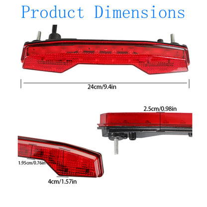 munirater 35710-45G00 LED Rear Brake ATV Taillight Replacement for Quadracer 450 LTR450 2x4 2006-2009