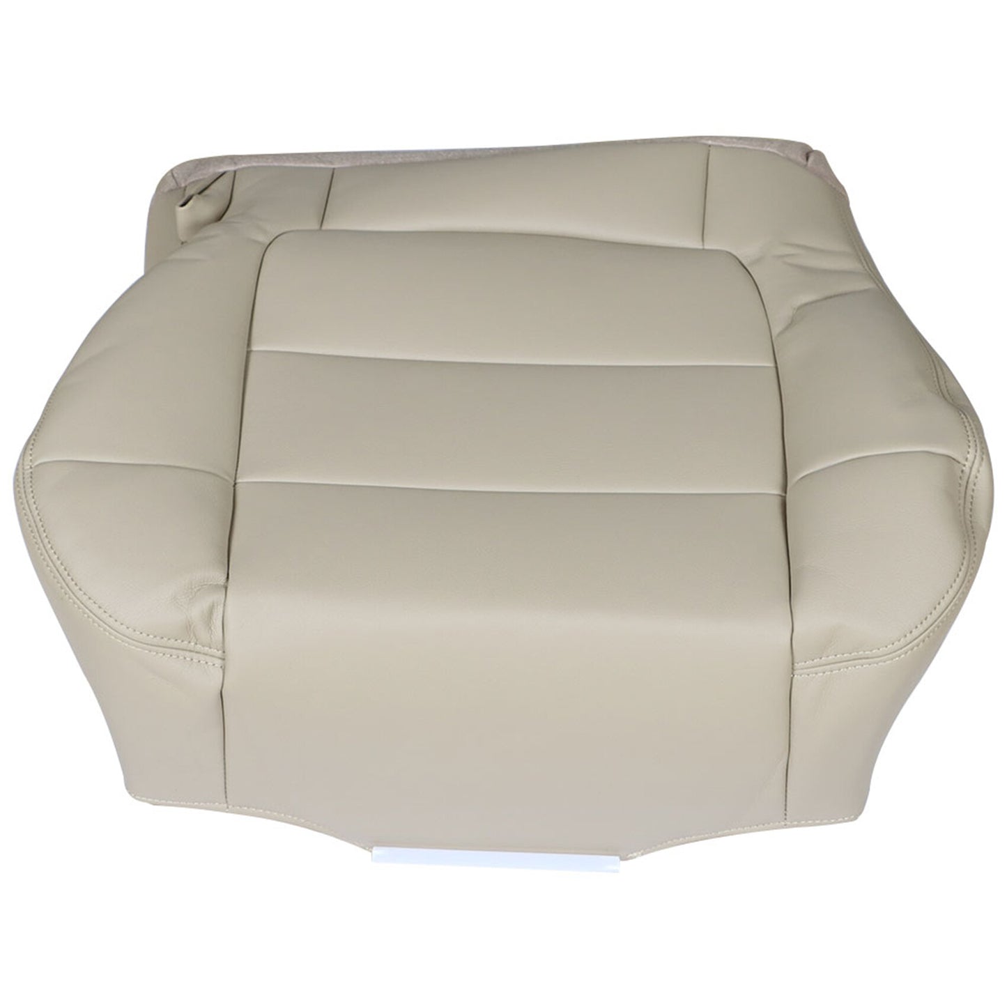 munirater Driver Side Beige Leather Seat Cover Replacement for 2002 2003 2004 2005 2006 2007 F250 F350