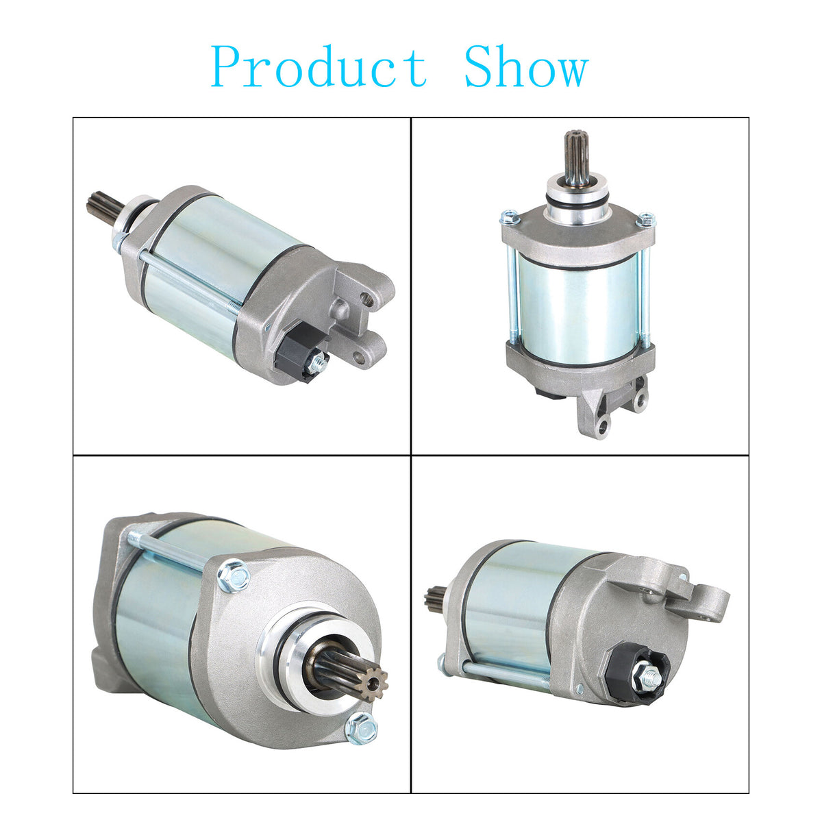 munirater Starter Motor Assembly Replacement for KFX450R 2008 2009 2010 2011 2012 2013 2014
