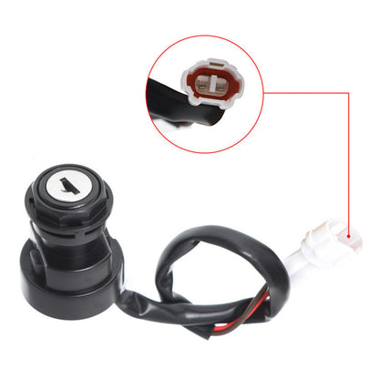 munirater Ignition Key Switch Replacement for Raptor 660 YFM660 2001 2002 2003 2004 2005 5LP-82510-00-00