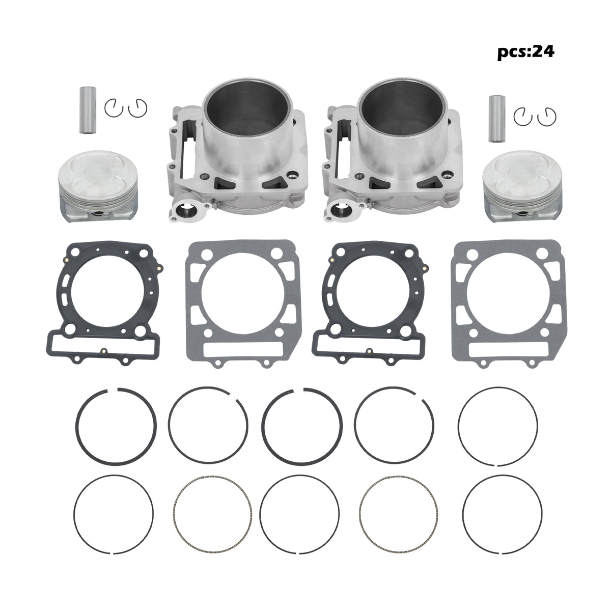 Cylinder Piston & Gasket Kit for Hisun 800 UTV - 13101-F68-0000
