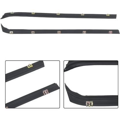 Window Sweep & Run Channel Weatherstrip Kit for 1981-1986 K3500, 6-Piece