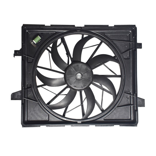 munirater Dual A/C Radiator Cooling Fan Replacement for 2011-2018 Grand 55037992AD