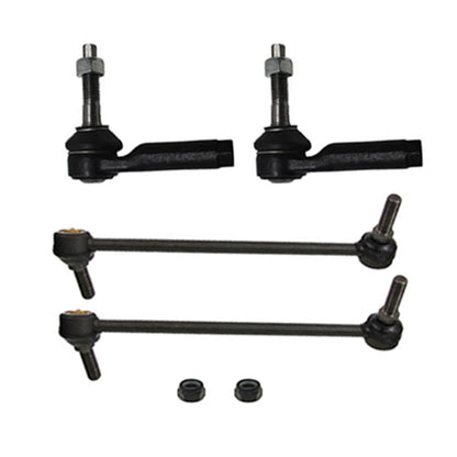 munirater 6-Pack Front Lower Control Arm Tie Rods Kit Replacement for 2010-2012 Flex Taurus Lincoln MKS MKT