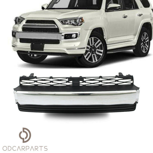 munirater Automotive Front Bumper Lower Grille Center Chrome Replacement for 2014-2020 4Runner Limited Sport Utility 4-Door