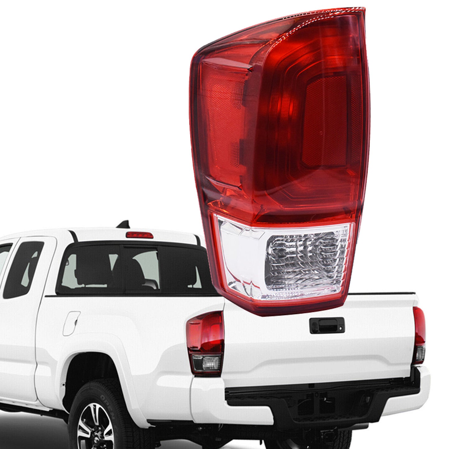 Driver Side Rear Tail Light left Brake Lamp Replacement for 2016-2017 Toyota Tacoma SR SR5 8156004170, 81560-04170