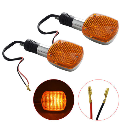 munirater Front Pair Turn Signal Blinker Lights Replacement for Honda V45 Magna Motorcycle VF750c VF700c