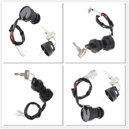 munirater Ignition Key Switch Replacement for Raptor 660 YFM660 2001 2002 2003 2004 2005 5LP-82510-00-00