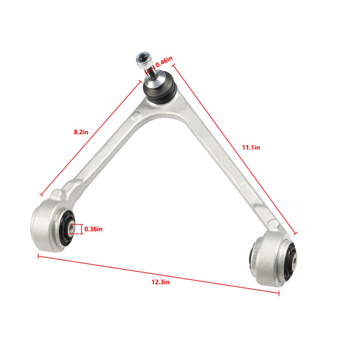 munirater Front Upper Control Arm Replacement for LS S-Type XJ8 XJR Thunderbird CAK122-123