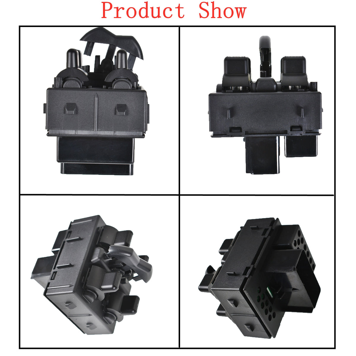 Master Power Window Switch Front Left Replacement for Wrangler 4 Door 07-10