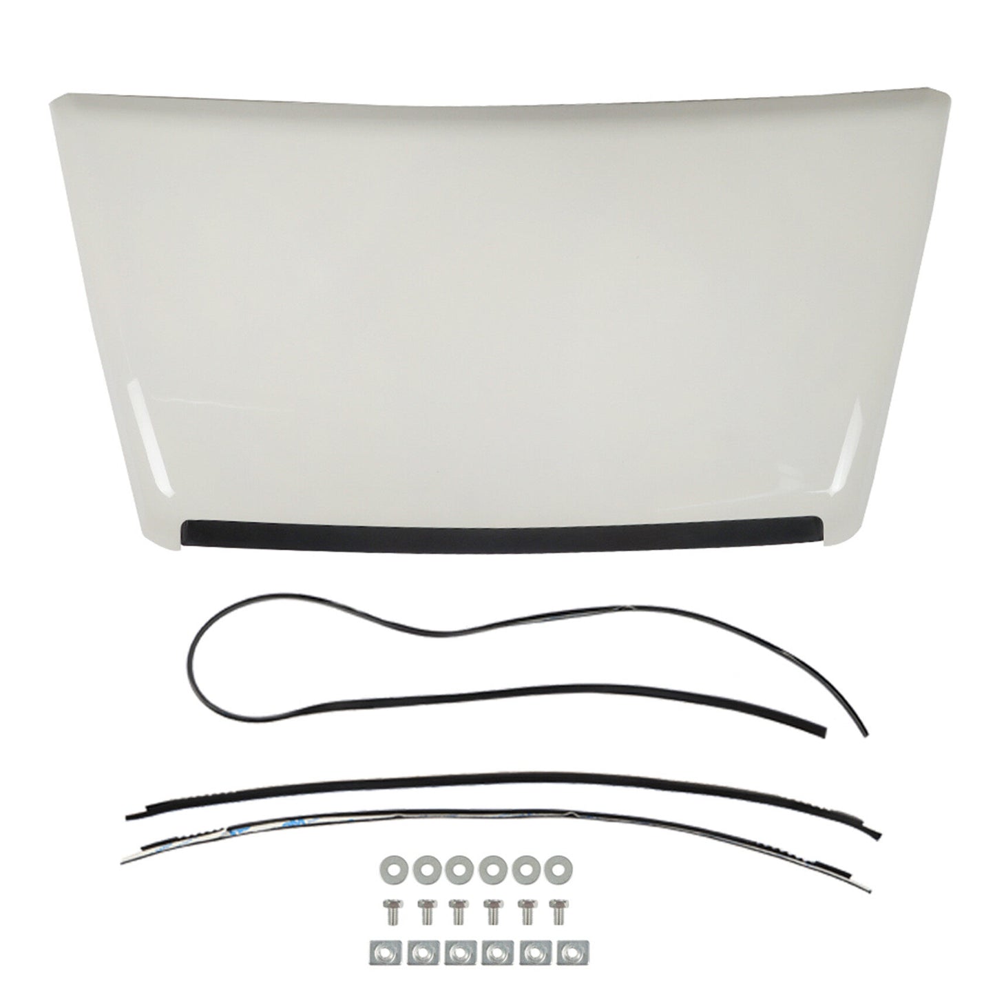 munirater White Hood Scoop Bulge Replacement for 2014-2021 Tundra 5.7L TRD Pro and TRD Sport Style 7618134900 76183-34010