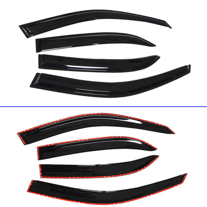 munirater Side Window Visor Vent Rain Guard Deflector Replacement for 1998-2002 Toyota Corolla Sedan