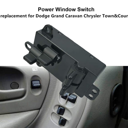 munirater Master Power Window Switch Front Left Driver Side Replacement for 2004 2005 2006 2007 Town & Country Caravan Grand Caravan 4685732AC 04685732AC 901-449