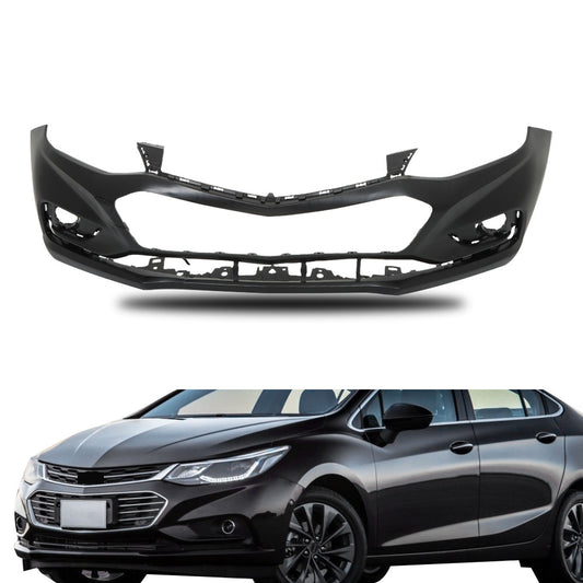 munirater Primered, Front Bumper Cover Fascia Replacement for 2016-2018 Cruze Sedan 4-Door 191275123478