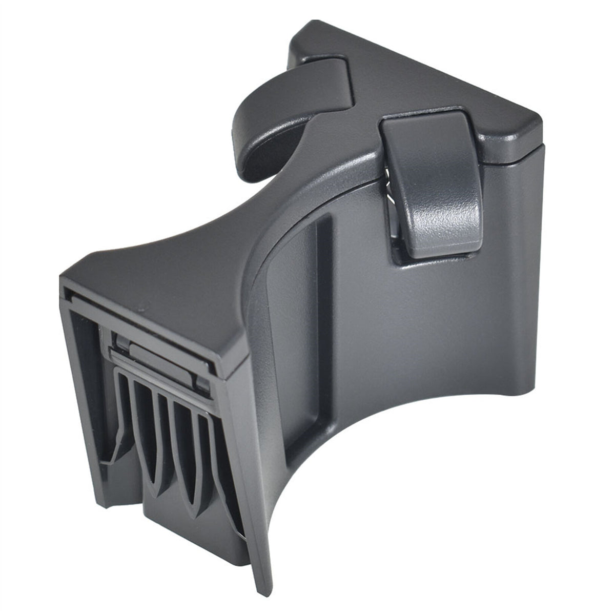 munirater Black Center Console Cup Holder Insert Divider Replacement for 2007-2012 ES350 58984-33020