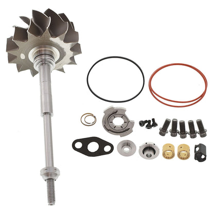 Turbo Rebuild Kit 13 Blade Upgrade Turbine Replacement for 05-07 6.0 Powerstroke GT3782VA