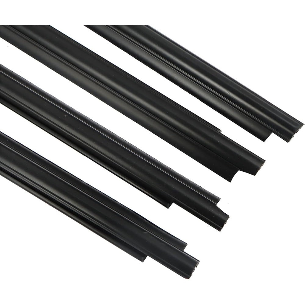 Door Belt Weatherstrip Molding Kit for 2008-2020 Toyota Sequoia, 4-Piece
