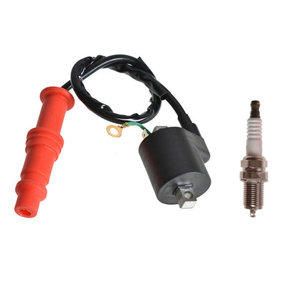 munirater Ignition Coil & Spark Plug Replacement for Polaris Sportsman 500 1996-2002