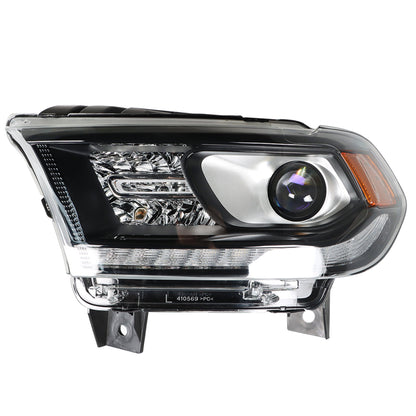 munirater Headlight Assembly Clear Lens Halogen Type Replacement for 2016-2020 Durango Driver Side 68299131AF