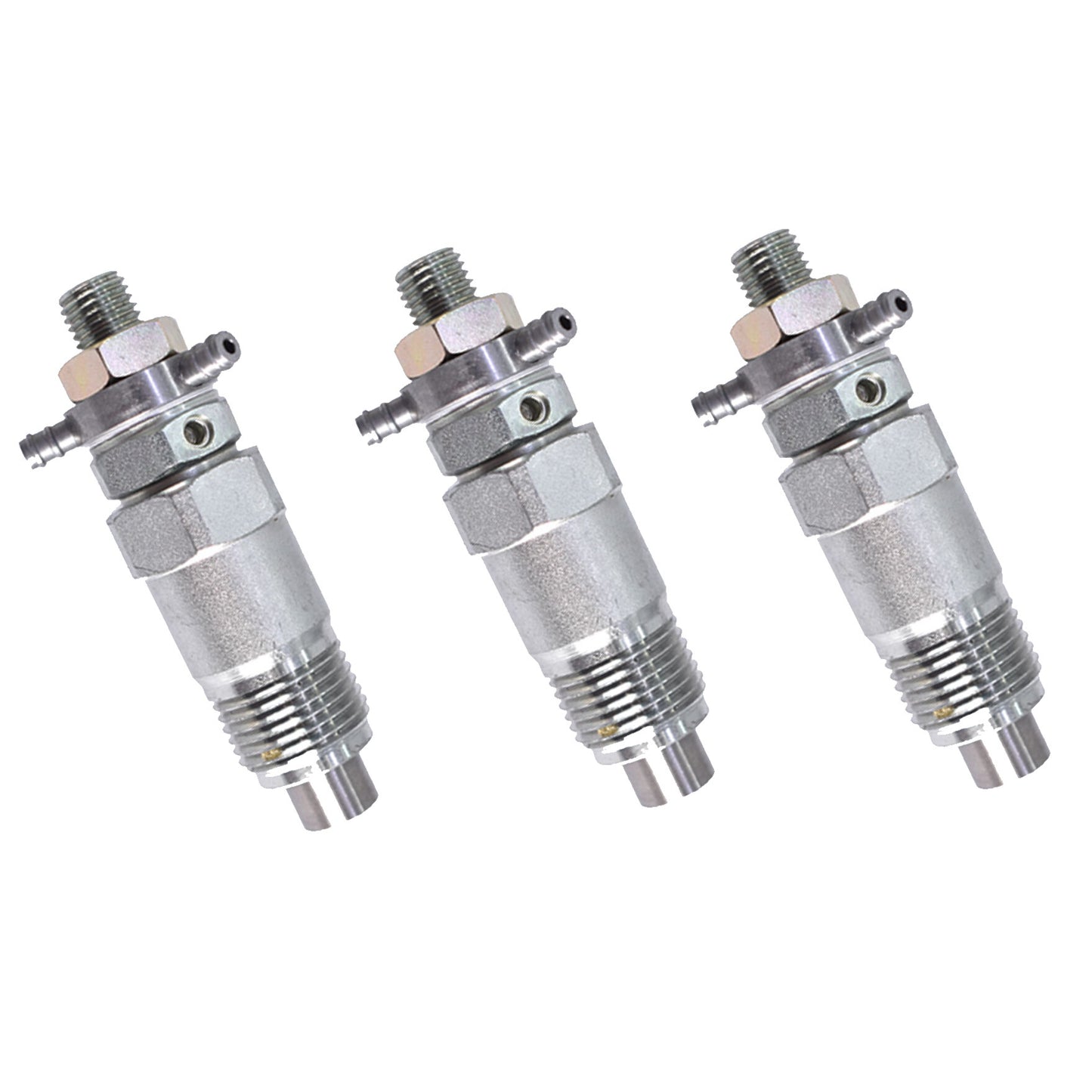 munirater 3-Pack Fuel Injectors Replacement for Kubota D750 D850 D950 D1302 D1402 V1702 V1902 15271-53020 15221-53000