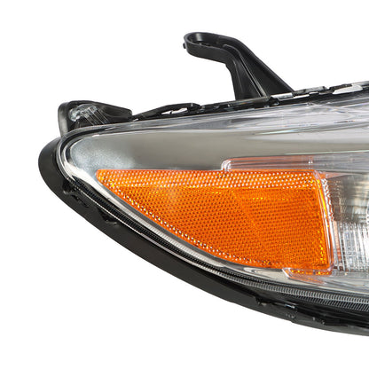 munirater Chrome Housing Halogen Headlight Assembly Replacement for 2011-2020 Sienna Driver and Passenger Side