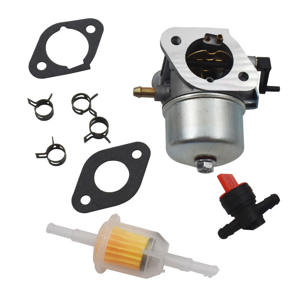 munirater Carburetor Kit with Gasket Replacement for Kawasaki FH430V FS481V Recoil Start Engine 15003-7047 15003-7061 15004-0823