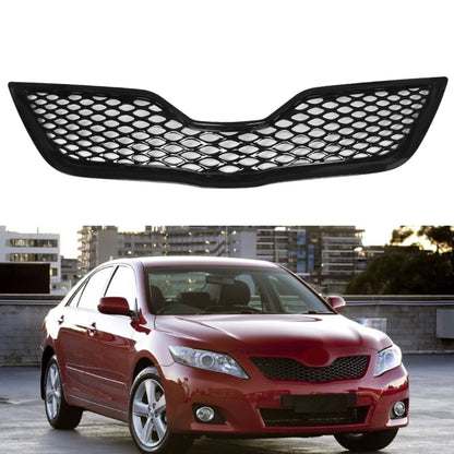 munirater Front Bumper Upper Grilles Black Plastic Replacement for 2010 2011 Camry 5310106200C0 TO1200323