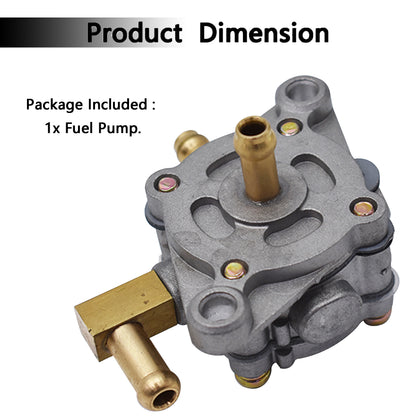 munirater Fuel Pump Replacement for 1979-1989 Yamaha Golf Cart G1 G3 J10-24410 - 03