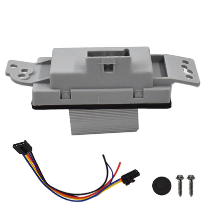 munirater Blower Motor Resistor Replacement for 2006-2016 Silverado Ascender Rainier Escalade Avalanche Suburban Tahoe Trailblazer Envoy Sierra Yukon 9-7x 19329838 19260762