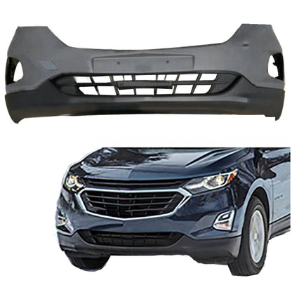 munirater Black Front Bumper Cover Upper Fascia Replacement for 2018-2019 Equinox