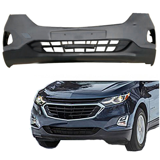 munirater Black Front Bumper Cover Upper Fascia Replacement for 2018-2019 Equinox