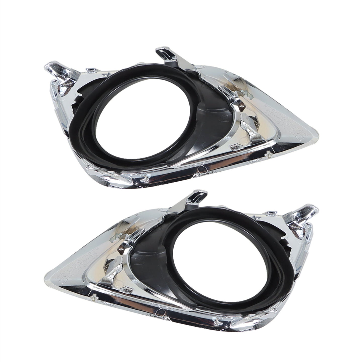 munirater 2-Pack Fog Light Cover w/Chrome Left and Right Side Replacement for 2013 14 15 2016 Venza | 1038183 | 1039183