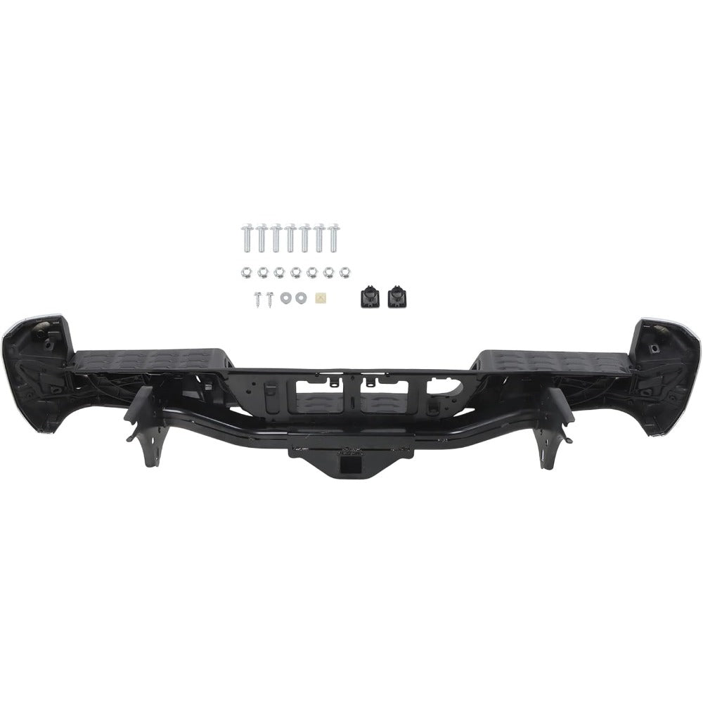 Chrome Steel Rear Step Bumper for Toyota Tacoma 2016-2023, TO1103130