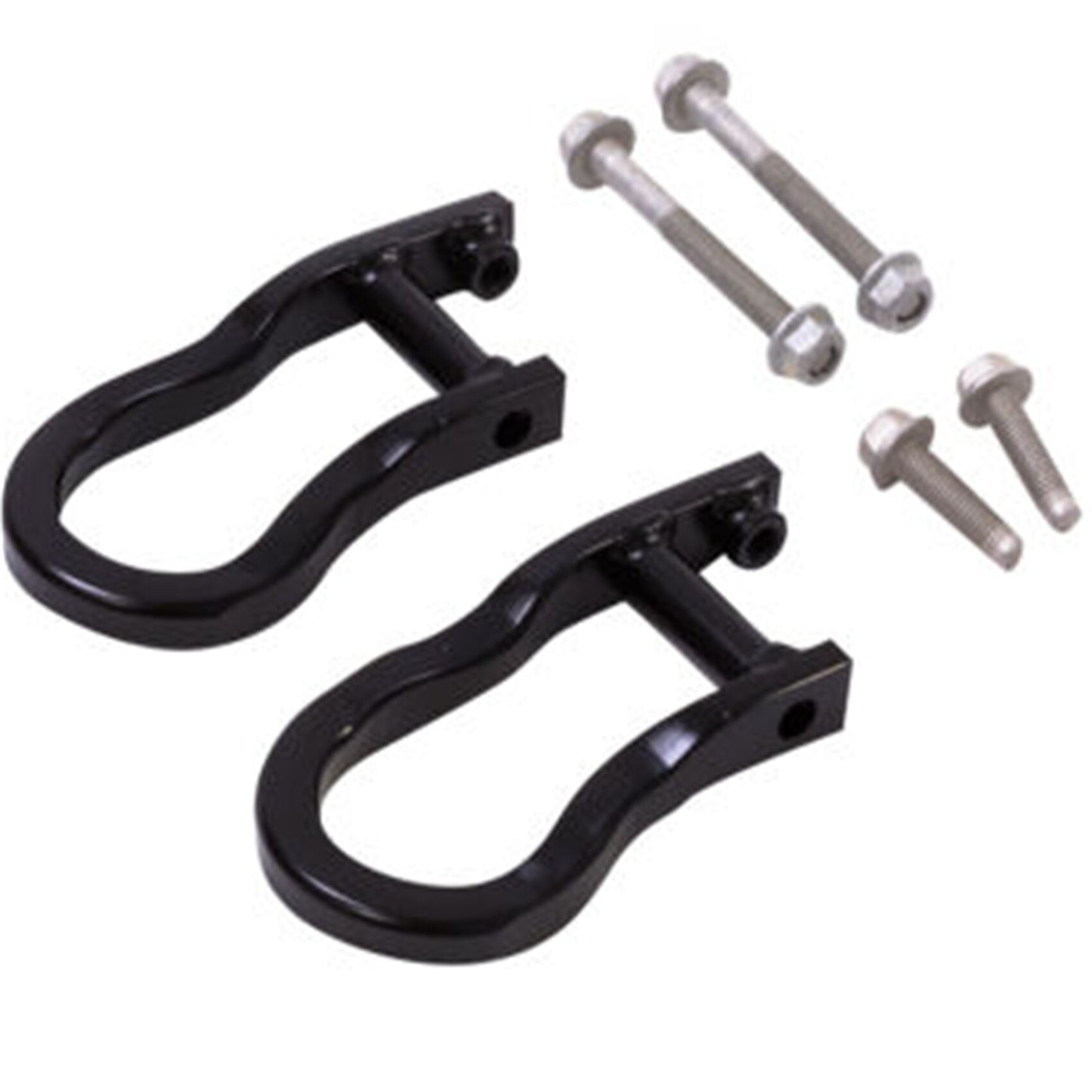 munirater 2PCS Tow Hooks Black Replacement for 2016-2018 Sierra 1500 and 2014-2018 Silverado 1500 84072463 Pair