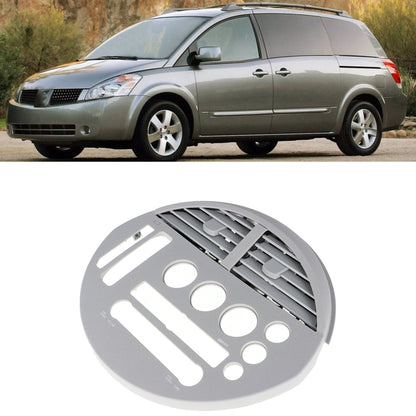 munirater Dashboard Cover Center Console Radio Instrument Gauge Panel Bezel Replacement for 2004-2005 Nissan Quest 682605Z000 Gray