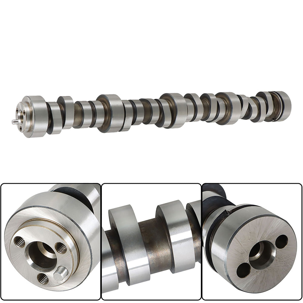 munirater Stage 4 LS Truck Camshaft Kit & Chromoly Pushrods Replacement for Silverado Sierra 4.8 5.3 6.0