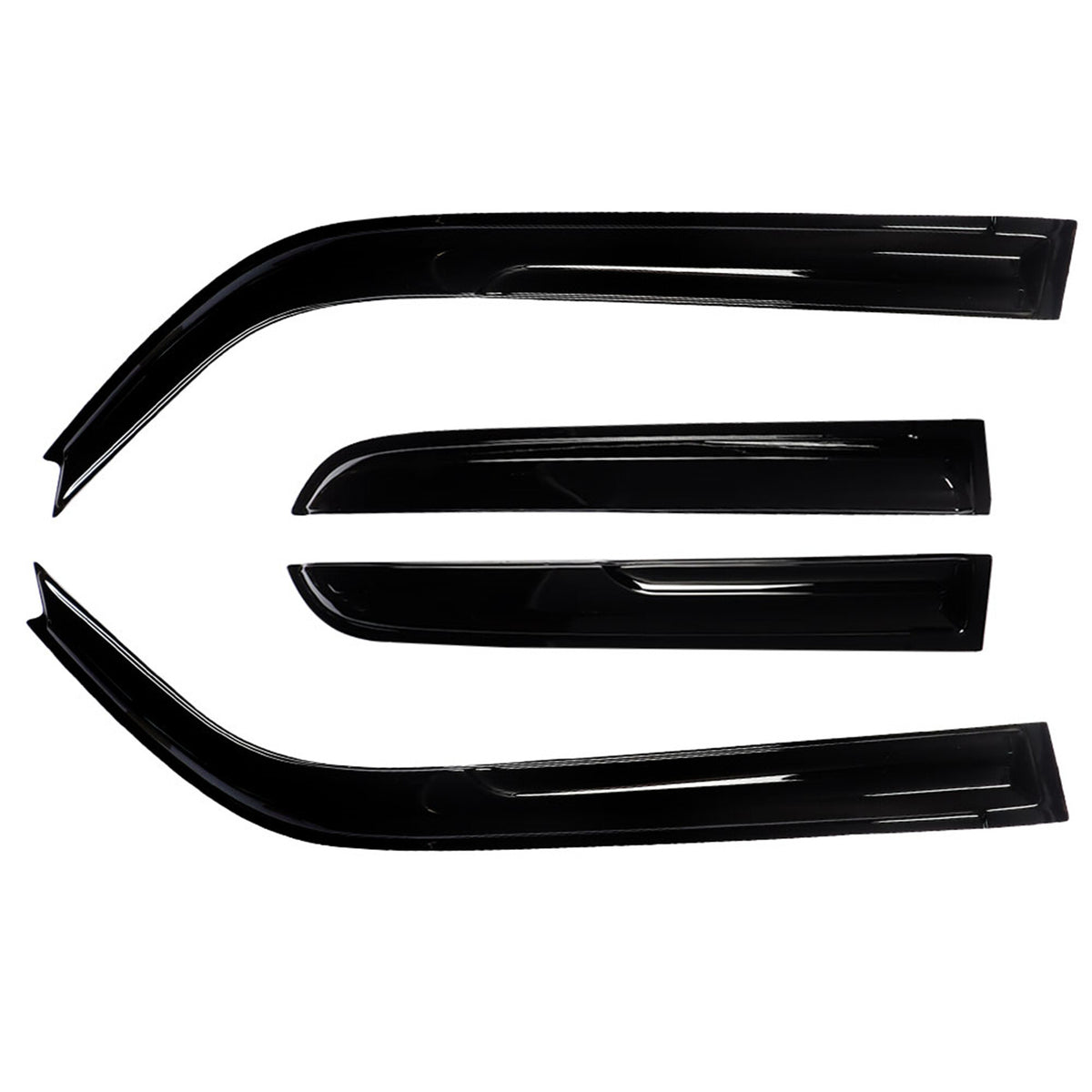 munirater Side Window Vent Visor Rain Guard Shade Replacement for 2010-2018 Toyota 4Runner