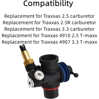 RC Nitro Engine Carburetor for 2.5 2.5R 3.3 Engines