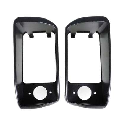 munirater Headlight Bezels Replacement for Club Car Golf Cart DS 1993 - Up Black 1016880 1016879